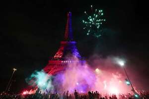 Caos en Francia: Fiesta y disturbios en París - Fútbol Internacional - ABC Color