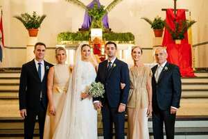 Boda de Alexia Arréllaga y  Álvaro Bravo - Sociales - ABC Color