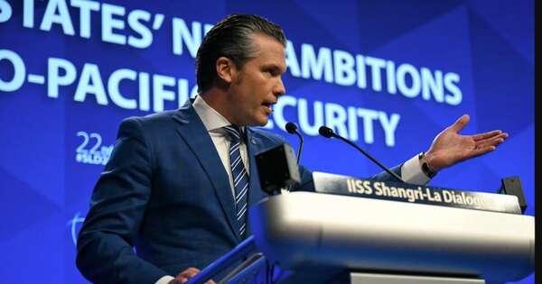 La Nación / Tensión con China por discurso de Hegseth
