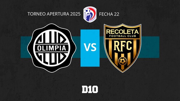 Olimpia vs. Recoleta: Paso a paso