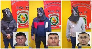 Detienen a tres policías por supuesta extorsión a un militar - Policiales - ABC Color