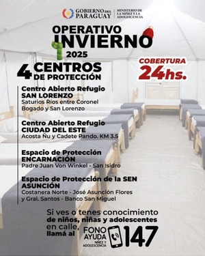 Habilitan refugios para proteger del frío a menores que viven en las calles - ADN Digital