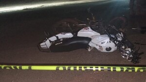 Guayaibí: Motociclista muere atropellado por un conductor que se dio a la fuga