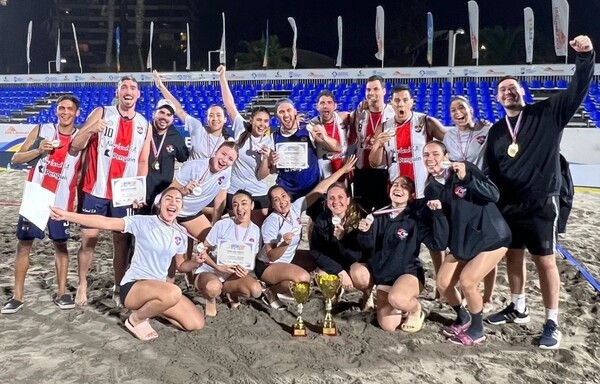 “Mbareté” es campeón del SCA Open Iquique de beach handball masculino - La Tribuna