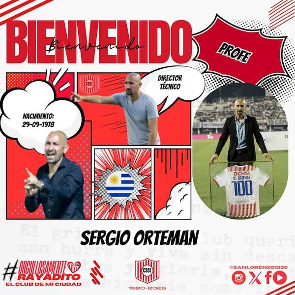 Sergio Orteman, nuevo técnico del Sportivo San Lorenzo - Fútbol de Intermedia - ABC Color