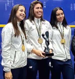 Paraguayas se consagran campeonas del Sudamericano de Squash - Polideportivo - ABC Color