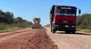 Inicia la construcción de la primera ruta con pavimento rígido en la PY05