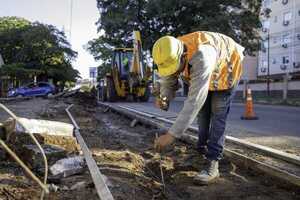Obras de la avenida Mariscal López registran casi 50% de avance - .::Agencia IP::.