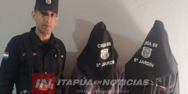 DETIENEN A DOS SUJETOS CON ORDEN DE CAPTURA EN CAMBYRETÁ