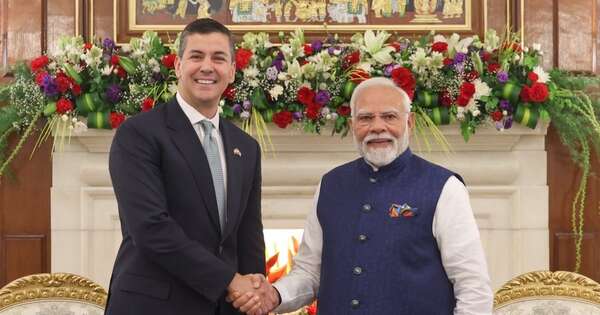 La Nación / Primer ministro de India recibe a Peña: “Paraguay es un socio valioso en Sudamérica”