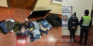 MUJER FUE APREHENDIDA TRAS HURTO EN ENCARNACIÓN 