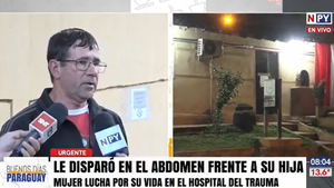 Terrible intento de feminicidio: "Voy a ir a la cárcel porque a tu mamá le voy a disparar"