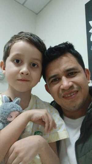 Niño accidentado sobre la Ruta PY07 de ida a su escuela ya está en su casa - La Clave