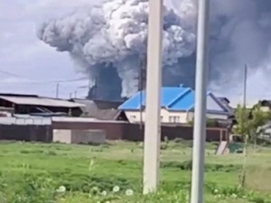 Ucrania lanza ataque masivo con drones a Rusia