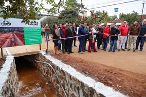 Itaipú financia sistema de desagüe que pone fin a las inundaciones en Hernandarias - ADN Digital