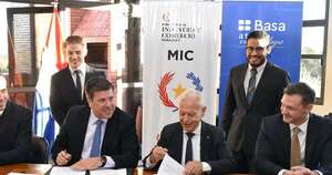 La Nación / Banco Basa y el Ministerio de Industria firman convenio para impulsar el desarrollo económico