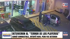 Cae el "terror de los playeros" tras ser reconocido y retenido por trabajadores de una estación de servicios