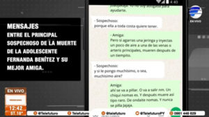 Escalofriantes chats: Así planearon matar a Fernanda