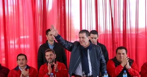 Cartes lanza su campaña a la reelección en un mensaje a Afara y las bases