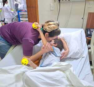 Un milagro de vida: El niño Brahian recibió el alta médica • PARAGUAY TV