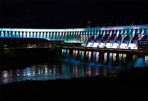 Sistema de Iluminación Monumental de Itaipú será sometido a un plan de modernización tecnológica | DIARIO PRIMERA PLANA