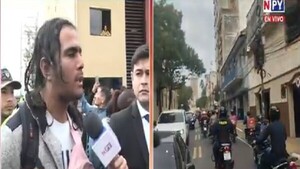 Deliverys exigen justicia y seguridad frente al Congreso Nacional