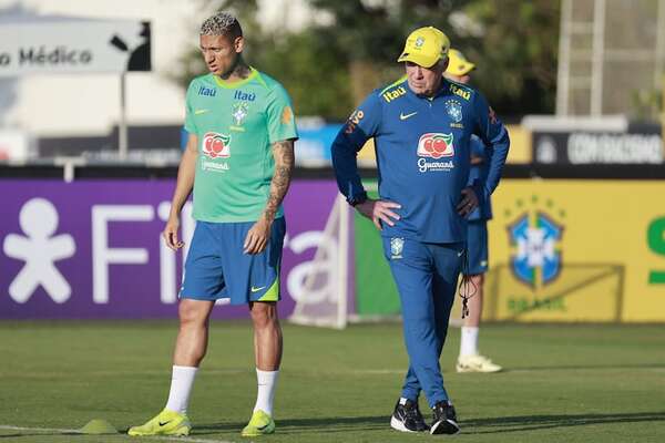 Eliminatorias Sudamericanas: Ancelotti dirige su primer entrenamiento con Brasil - Fútbol Internacional - ABC Color