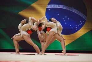 Clausura de alto nivel en el Panamericano de gimnasia rítmica - Polideportivo - ABC Color
