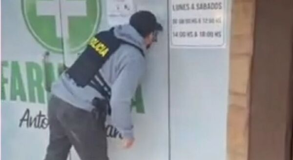 Volvieron a allanar la farmacia en el marco del vicheo del feminicidio de Fernanda Benítez