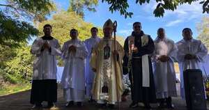 La Nación / Franciscanos recordaron al primer mártir de la fe del Paraguay