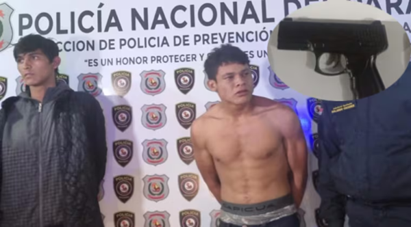 Sorprenden a ladrones que planeaban asaltar a estudiantes con un arma de juguete