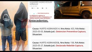 DETENIDO EN ENCARNACIÓN ESTARÍA VINCULADO A VARIOS HECHOS DELICTIVOS 