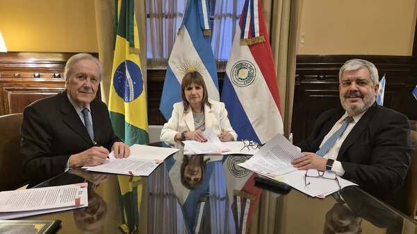 Argentina, Brasil y Paraguay refuerzan alianza contra crimen en Triple Frontera