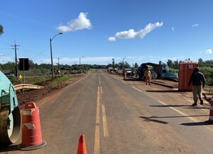 Alcantarillado sobre la ruta PY01 beneficia a pobladores sureños - .::Agencia IP::.