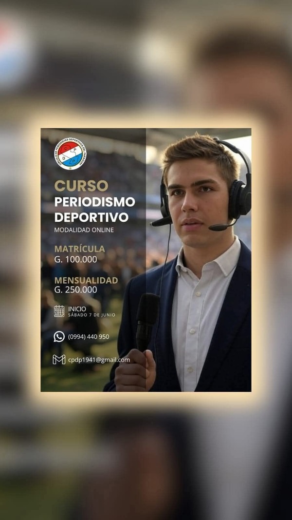 Siguen abiertas inscripciones al curso online de periodismo deportivo - .::Agencia IP::.