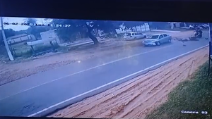 Cuádruple choque deja dos fallecidos y una persona herida en Itauguá Guazú