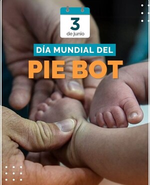 Día Mundial del Pie Bot: más de 200 niños reciben tratamiento anual en hospitales públicos - .::Agencia IP::.