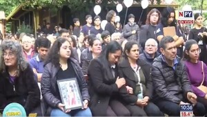 Coronel Oviedo despide a María Fernanda