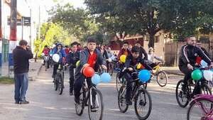 Pilar celebra el Día Mundial de la Bicicleta con un recorrido por la ciudad - Nacionales - ABC Color