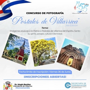 Concurso de fotografía en la Municipalidad de Villarrica