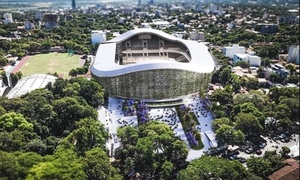 Nogués denuncia ataques de hinchas contra el nuevo estadio de Olimpia