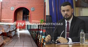  DENNIS FRAULOB SOLICITÓ REPARACIÓN DEL TECHO DE LA BIBLIOTECA PÚBLICA DE ENCARNACIÓN .