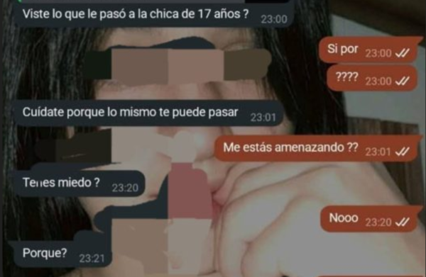 Madre denunció que un joven amenazó de muerte a su hija