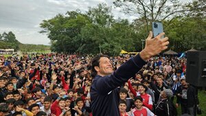 Captación de talento impulsada por Haedo convocó a 2500 chicos en Eusebio Ayala