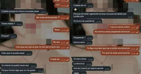 La Nación / En CDE, joven de 19 años amenazó a adolescente: “Te puede pasar lo mismo que a la chica de 17 años”