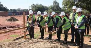 La Nación / Ministros dieron la palada inicial para la construcción de la sede judicial de J. Augusto Saldívar