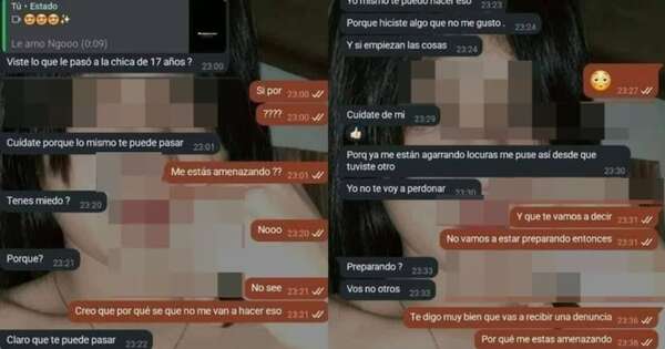 Diario HOY | Investigan amenaza por WhatsApp contra adolescente: “Lo mismo te puede pasar”