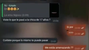 “Lo mismo que a Fernanda te puede pasar”, fue la amenaza a adolescente por negarse a salir con joven