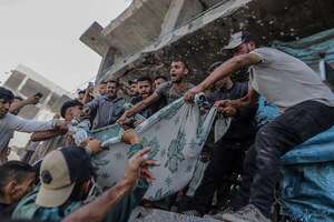 Al menos 16 muertos en ataque israelí contra desplazados en Gaza - Mundo - ABC Color