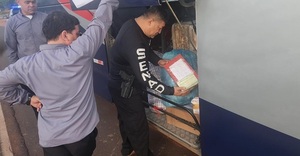 Detectan narco-encomienda en ómnibus de larga distancia en Concepción